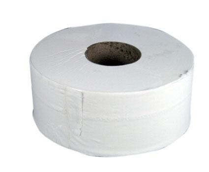 Maxi Jumbo Toilet Roll 2ply 300m(L) 90mm(W) (6 rolls) White Core 80mm