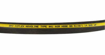 Novoline 441 Black Rubber Hose 1"