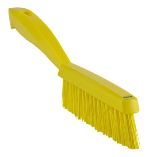 Vikan Very Hard Narrow Hand Brush 300mm Yellow