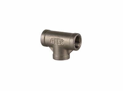 Stainless Steel Equal Tee 1/4"