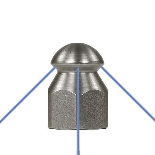 Blind Sewer/Drain Jet 1/4"F 090