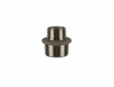 Stainless Steel Hexagonal Reducing Nipple 1¼"M X 1"M