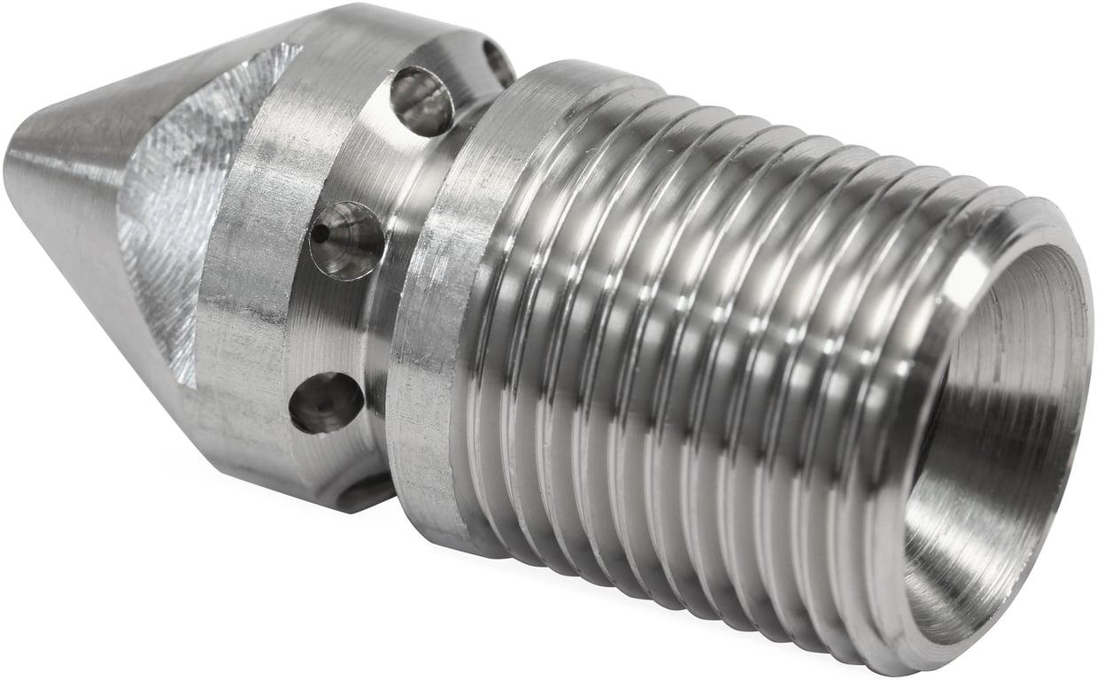 Stainless Steel Sewer Nozzle 3/8"M 