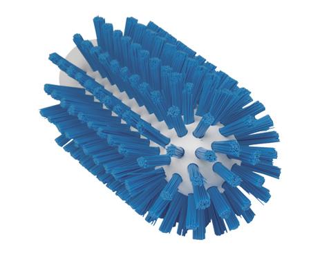 Vikan Hard Pipe Brush for handle 63 mm Diameter Blue