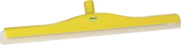 Vikan Revolving Neck Floor Squeegee with Replacement Cassette, 600mm Yellow