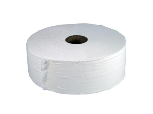 Maxi Jumbo Toilet Roll 2ply 300m(L) 90mm(W) (6 rolls) White