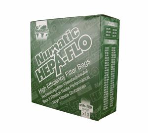 Numatic NVM-2BH Vacuum Filter Bags Pack 10