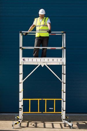 Zarges Teletower Telescopic Mobile Scaffold Tower