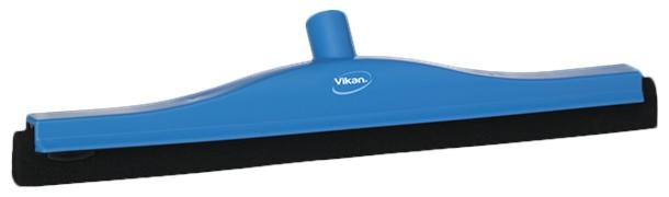 Vikan Floor Squeegee with Replacement Cassette, 500mm Blue