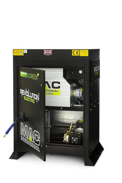 MAC Revolution Electric Hot 32AMP Pressure Washer E1 10 L/min 150 Bar