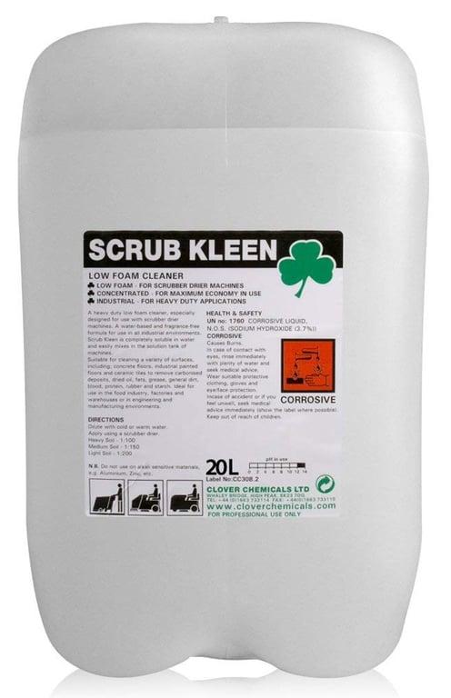 Clover Scrub Kleen Low Foam Detergent