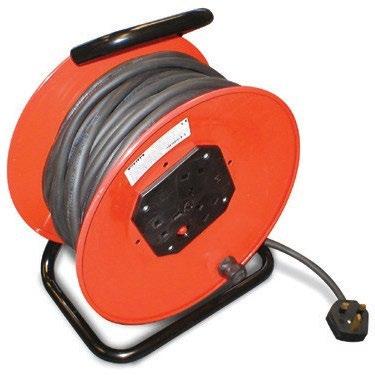 240V 13A 25m Extension Lead (on a reel)