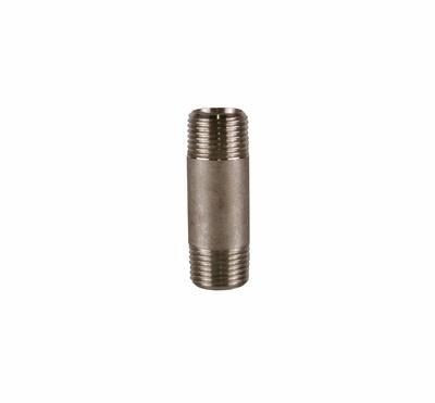 Stainless Steel Barrel Nipple 1/2"