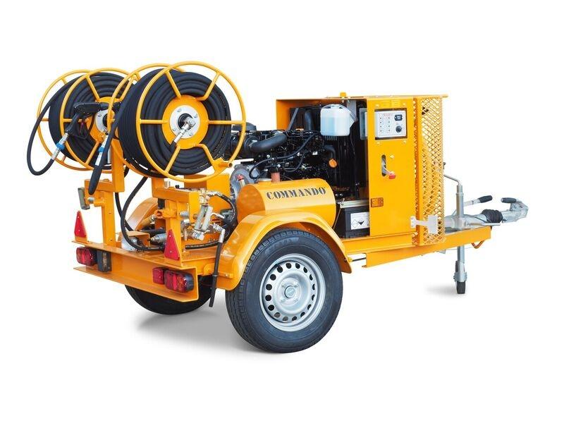 Commando® 3000 Trailer Mounted Pressure Washer