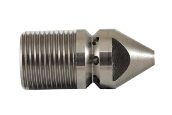 Stainless Steel Sewer Nozzle 3/8"M 