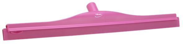 Vikan Hygienic Floor Squeegee with Replacement Cassette, 600mm Pink