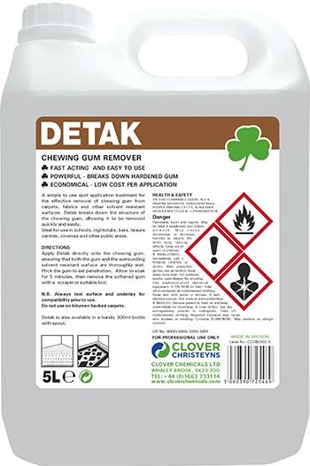 Clover Detak (Chewing Gum Remover) 5L
