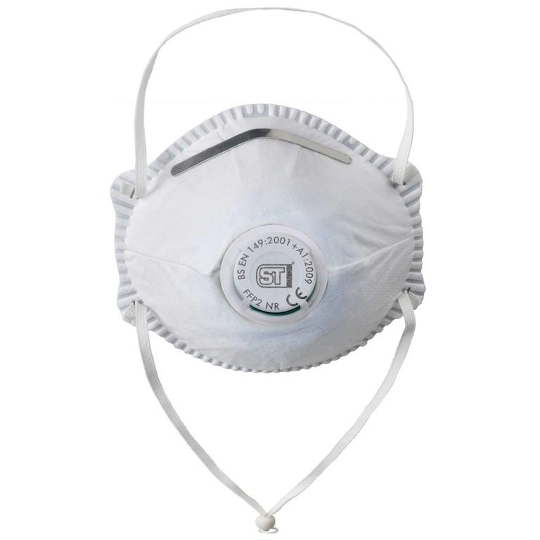Face Mask FFP2 Rated, Valved x 20