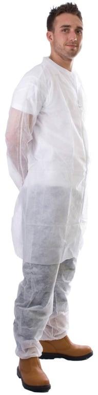 Disposable Visitors Coat Non-Woven