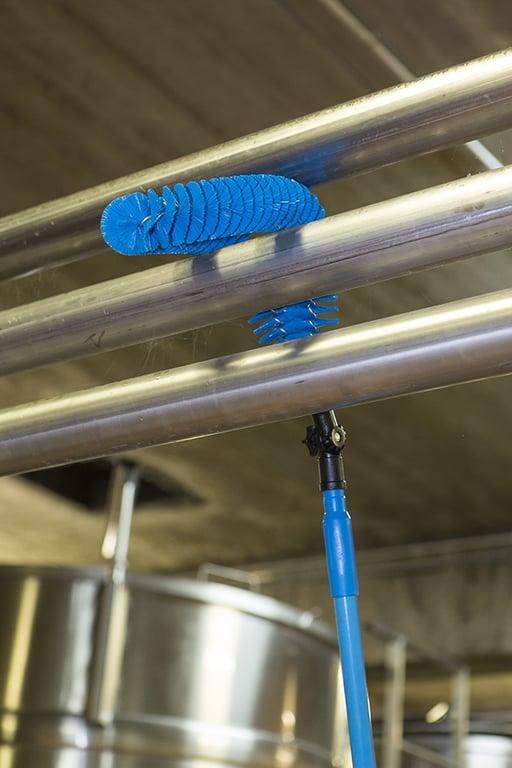 Vikan Medium Exterior Brush 510 mm Blue