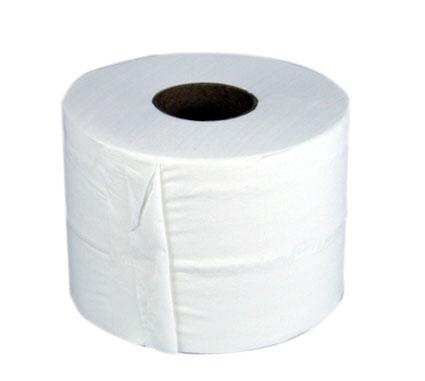 Micro Jumbo Toilet Roll 2ply 80m(L) 95mm(W) (24 rolls) White
