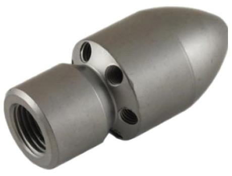 Female Cylinder Style Open Sewer Nozzle 1/2"