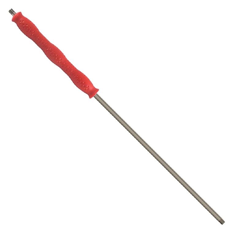 Stainless Steel Coloured Insulated Lance Tube Red