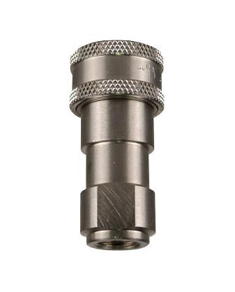 Female Quick Release Coupling and Plug with NRV 1/4"