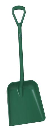 Vikan Shovel D-Grip - Short Handle - Large Blade Green