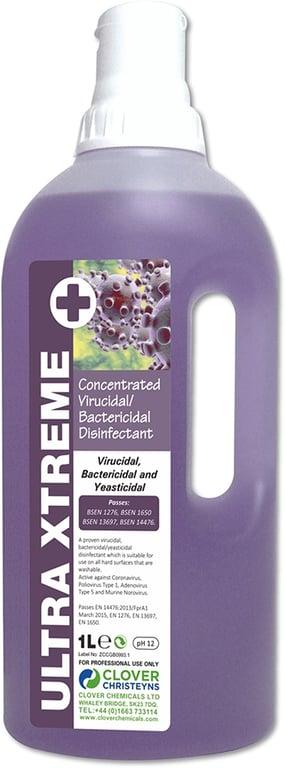 Clover Ultra Xtreme Concentrated Virucidal/ Bactericidal Disinfectant