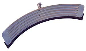 Curved Metal Squeegee 30"