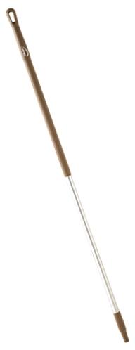 Vikan Ergonomic Aluminium Handle 1510mm Brown