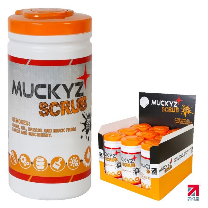 Muckyz Scrub - Heavy Duty Scrub Wipes