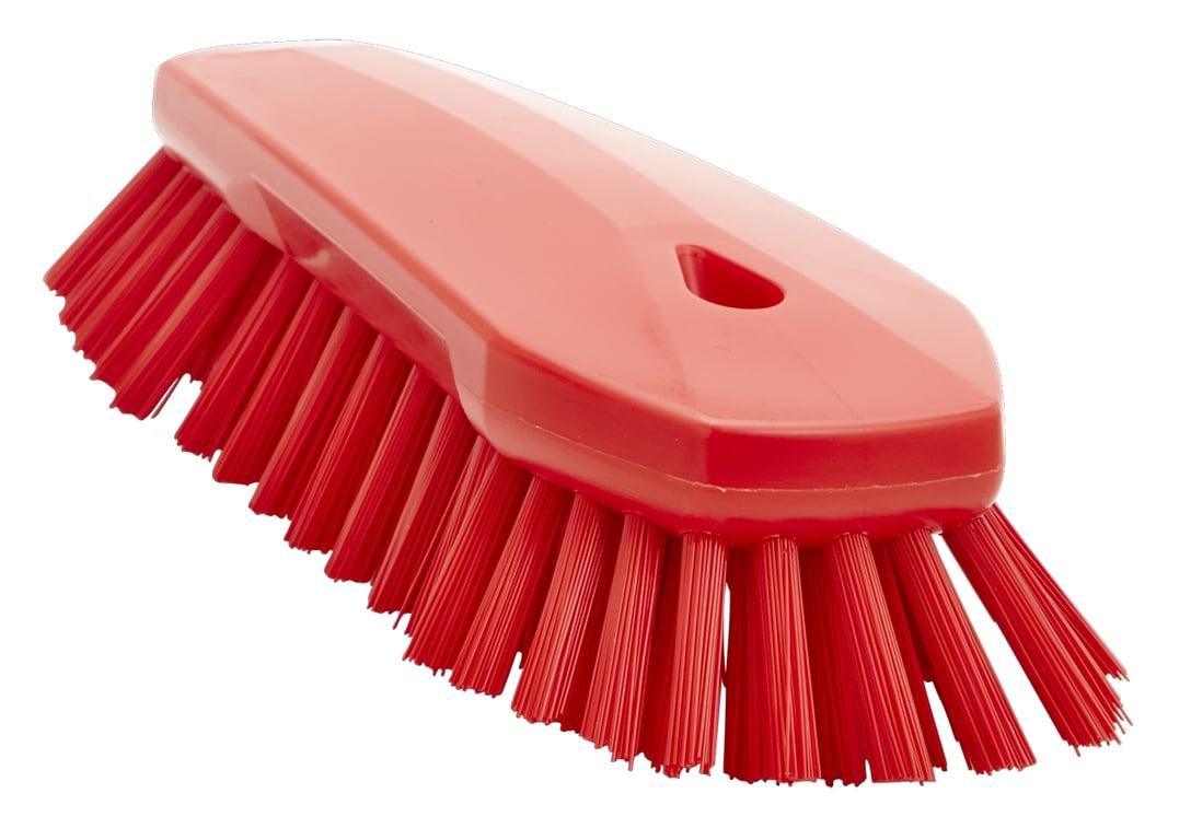 Vikan Very Hard Hand Brush 240mm Red