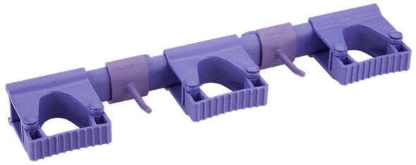 Vikan Hi-Flex Wall Bracket System 420mm Purple