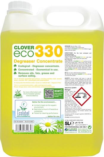 Clover Eco 330 Concentrated Degreaser 
