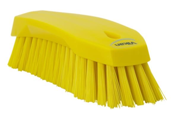 Vikan Hard Hand Brush 200 mm Yellow