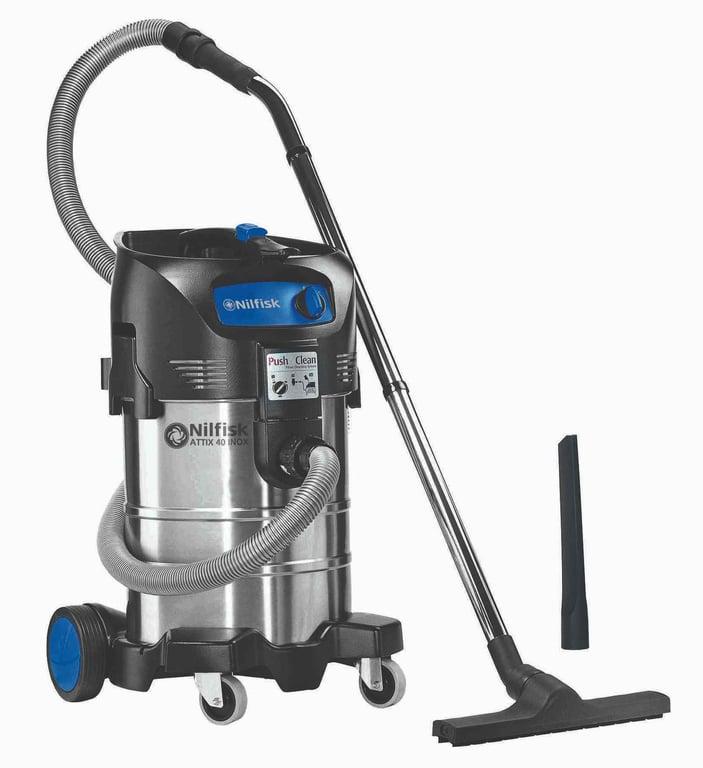 Nilfisk Attix 40-01 PC INOX 240V Wet & Dry Vacuum Cleaner