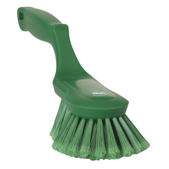 Vikan Soft Ergonomic Hand Brush 330mm Green