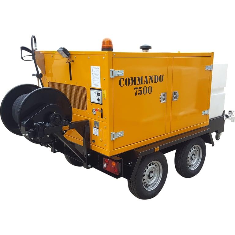 Commando 7500 High Pressure Jetting Unit