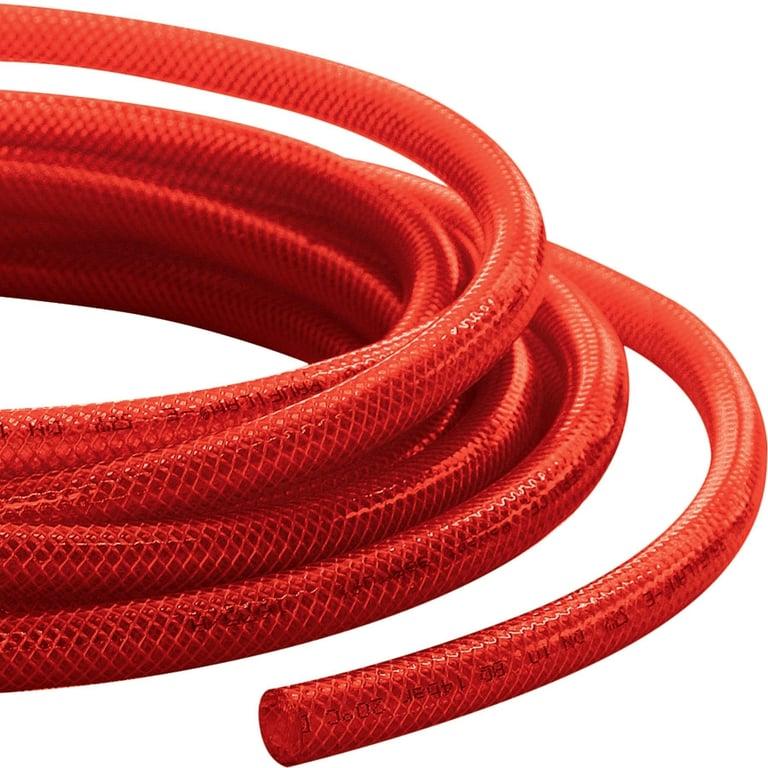 Red Low Pressure Braided Hose