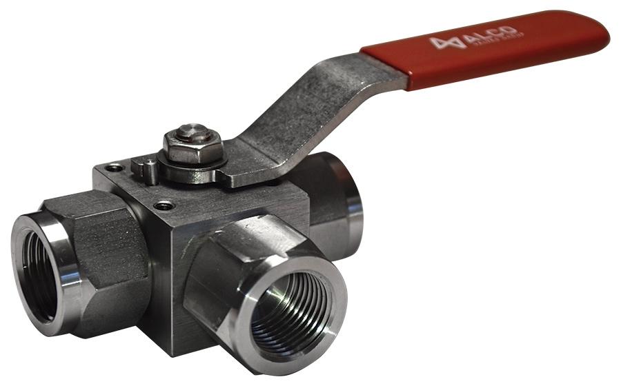 Three-Way Ball Valves 1/2"