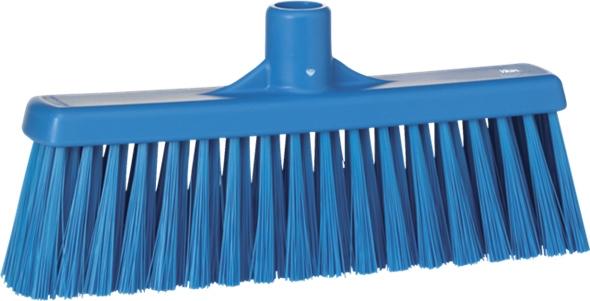 Vikan Medium Straight Neck Broom 310mm Blue
