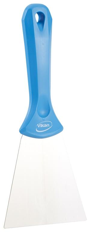 Vikan Stainless Steel Hand Scraper, 100 mm Blue