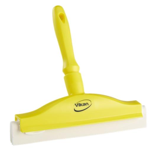 Vikan Hand Squeegee with Replacement Cassette, 250mm Yellow