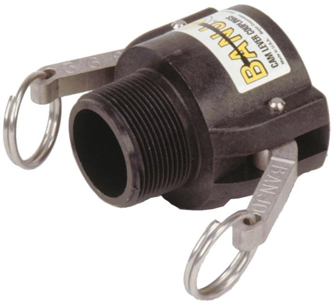 Camlock Coupler Male 1"