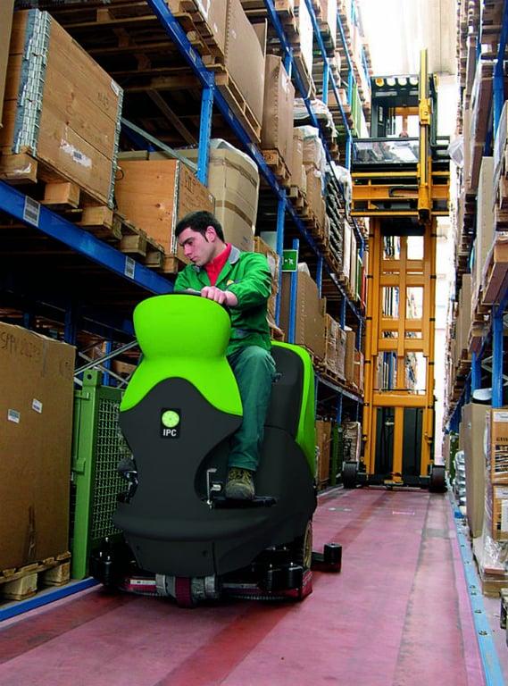 IPC Gansow Ride-On Scrubber Drier CT160 BT85