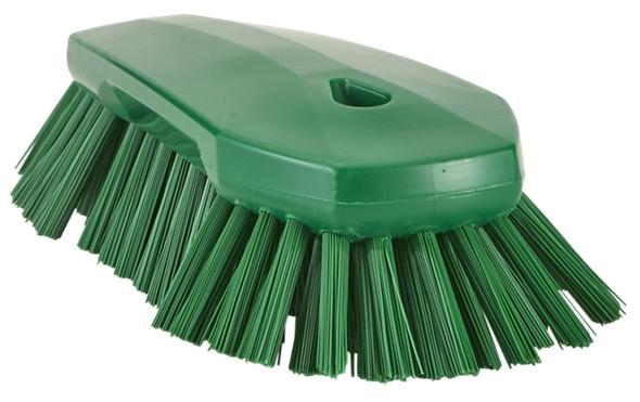 Vikan Very Hard Hand Brush 240mm Green