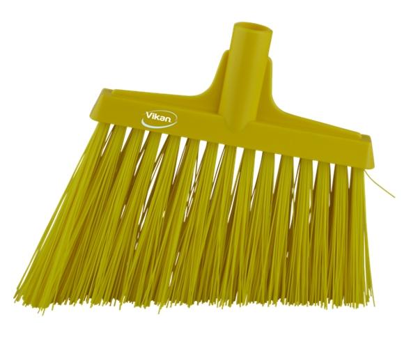 Vikan Very Hard Angle Cut Broom 290mm Yellow