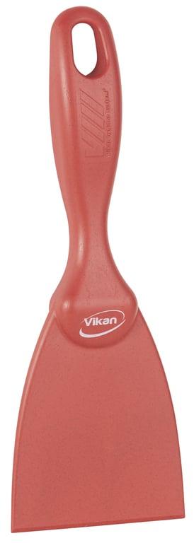 Vikan Scraper Metal Detectable 75mm Red